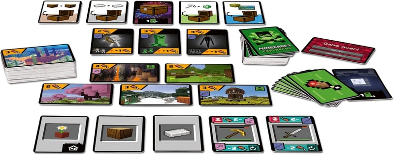 Minecraft Explorers Cooperative Card Game for Ages 8+