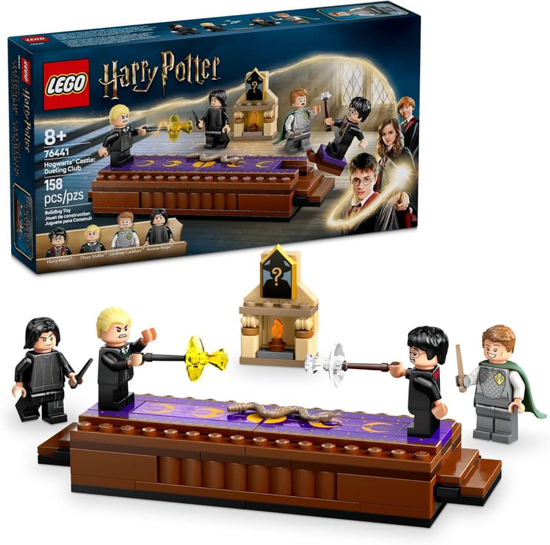 Harry Potter Hogwarts Castle Dueling Club Building Toy - Ages 8+