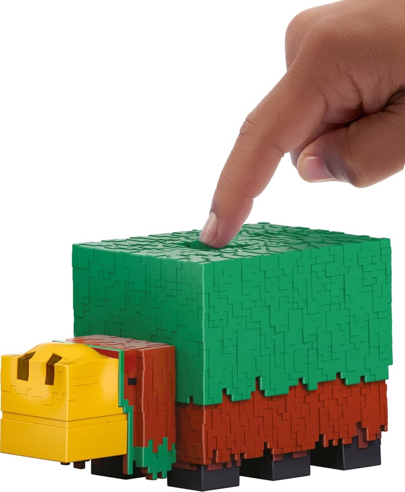 Minecraft Sniffer Action Figure, 3.25-Inch, Game-Accurate Sounds