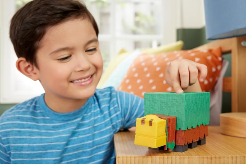 Minecraft Sniffer Action Figure, 3.25-Inch, Game-Accurate Sounds