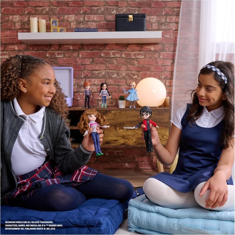 Harry Potter Dolls Gift Set with Accessories, 20+ Pieces for Kids