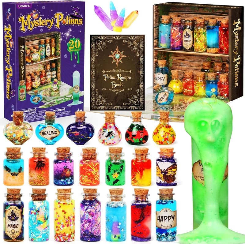 Creative Mystery Potion Craft Kit for Kids - Magic Wizard Set