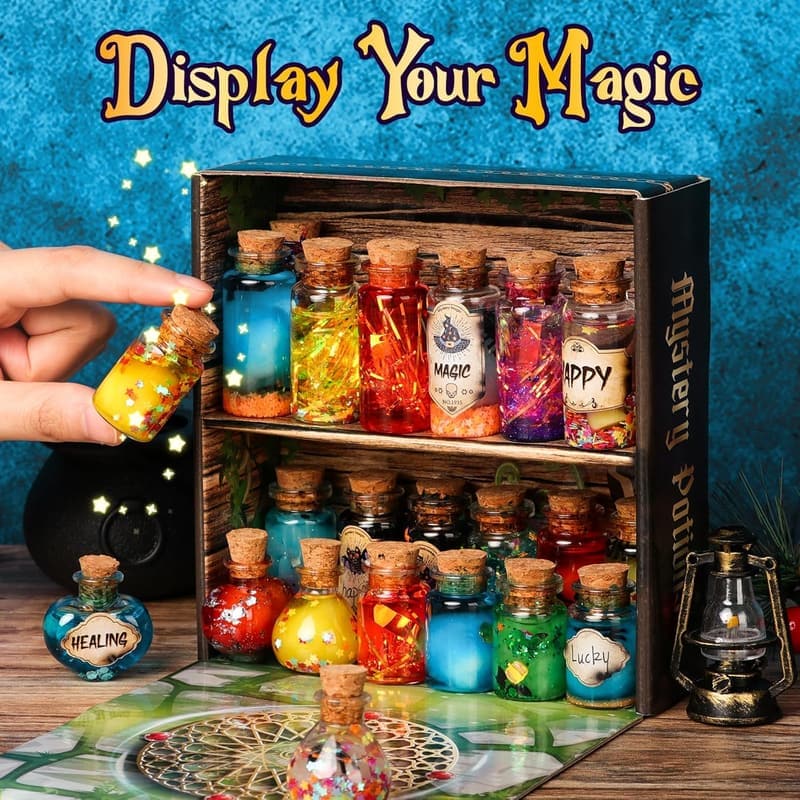 Creative Mystery Potion Craft Kit for Kids - Magic Wizard Set