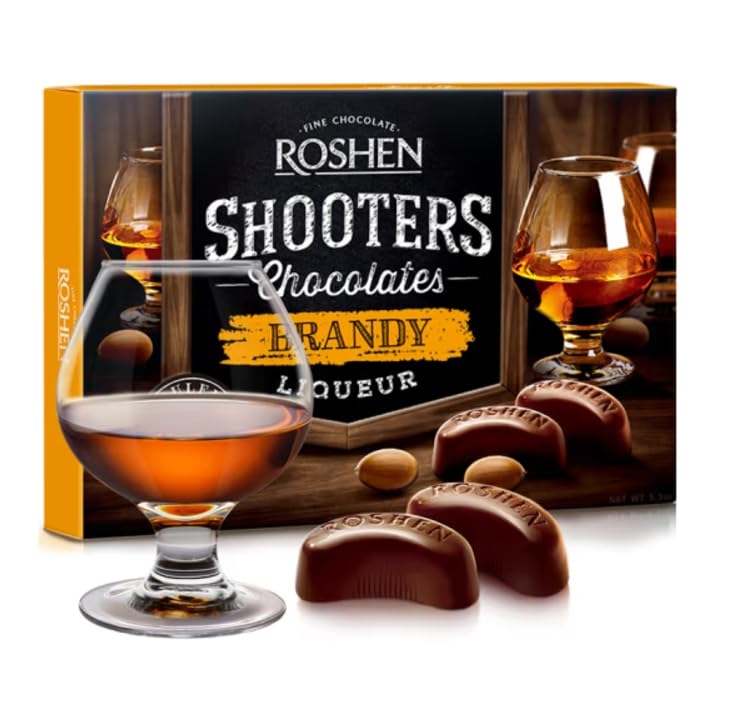 Brandy Wine-Filled Chocolate Gift Box - Mellow & Delicious 150g