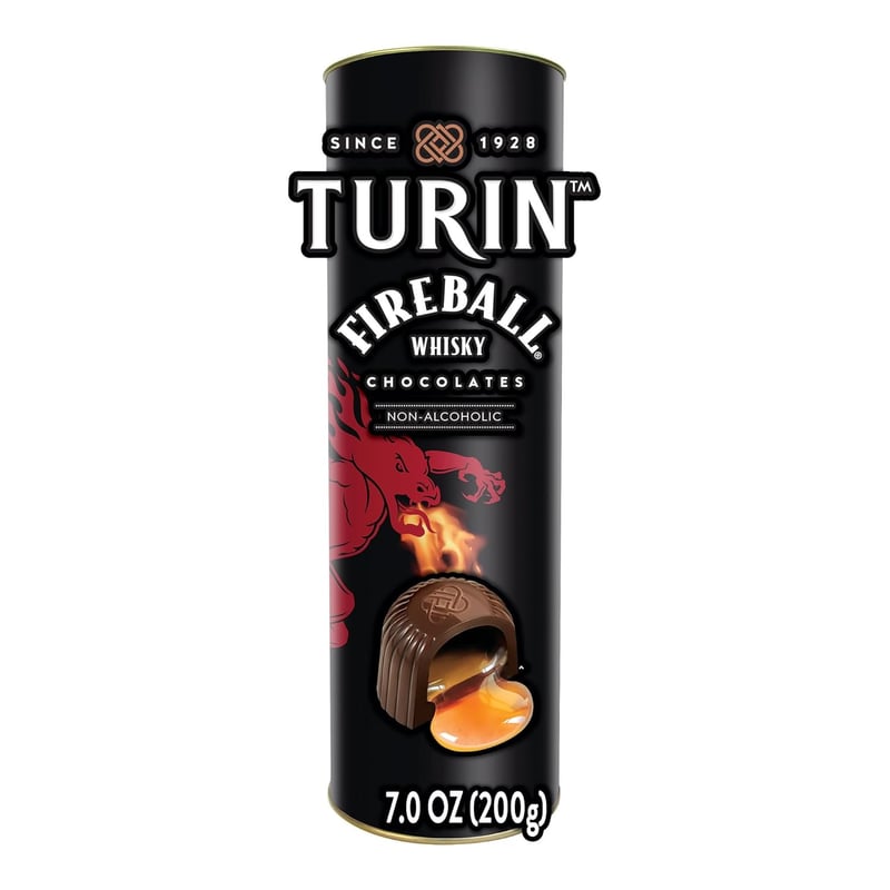 Fireball Whisky Dark Chocolate Truffles - 7oz Gift Tube