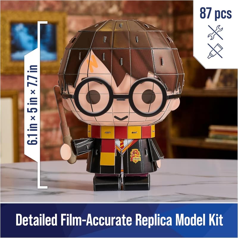 Harry Potter 3D Puzzle Model Kit - 87 Pcs for Adults & Teens