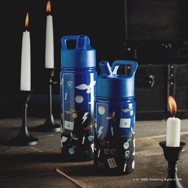 Harry Potter Insulated Water Bottle for Kids with Straw Lid