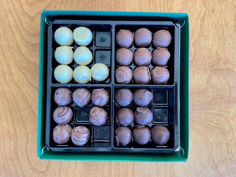 Boozy Chocolate Truffles Gift Box from Trader Joe's