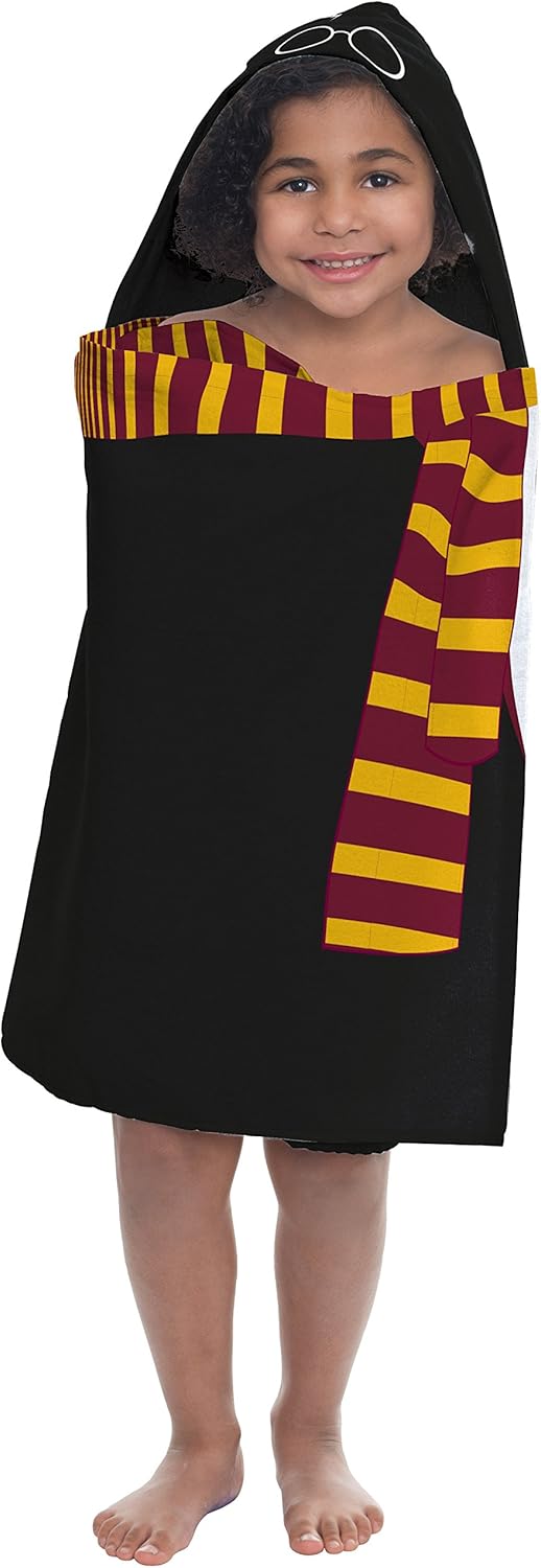 Harry Potter Hooded Towel for Kids - Bath/Pool/Beach Use