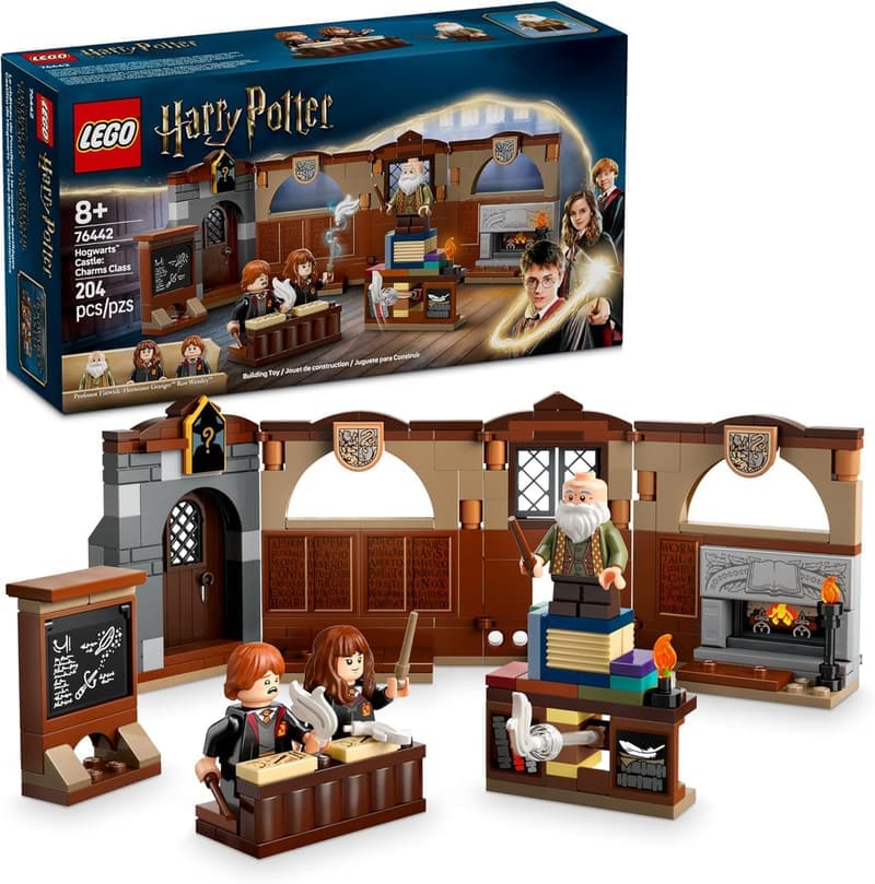 Harry Potter Hogwarts Castle Charms Class Building Set - Ages 8+