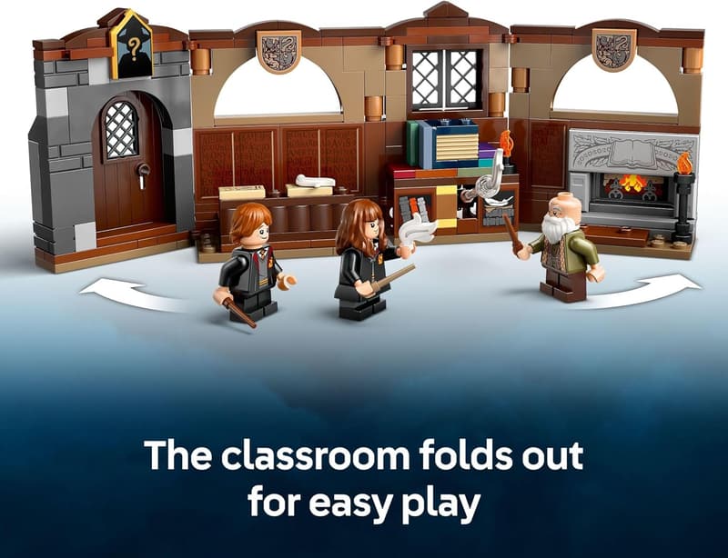 Harry Potter Hogwarts Castle Charms Class Building Set - Ages 8+