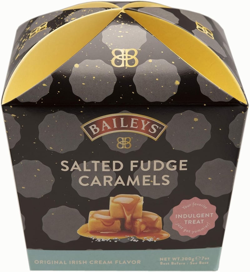 Baileys Salted Caramel Handmade Fudge 200g Gift Box
