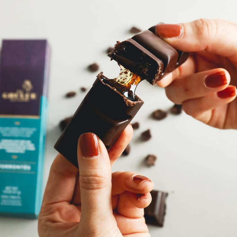 Wine-Infused Artisan Dark Chocolates – Perfect Gift for Wine Lovers