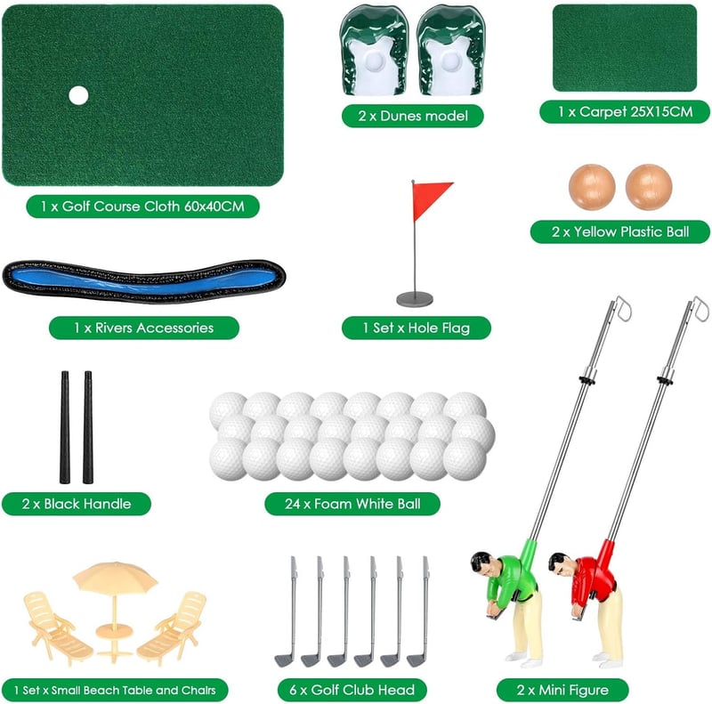 Retirement Gift: Mini Golf Set for Family Fun & Kids