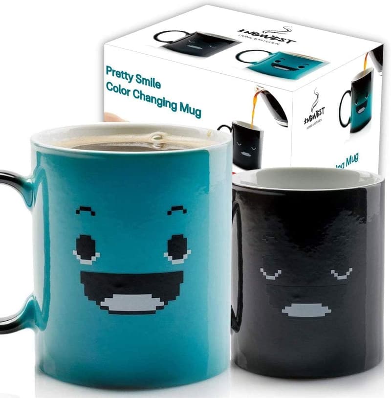 Funny Color Changing Coffee Mug – 11oz Heat Sensitive Ceramic