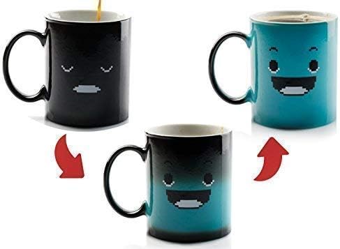 Funny Color Changing Coffee Mug – 11oz Heat Sensitive Ceramic