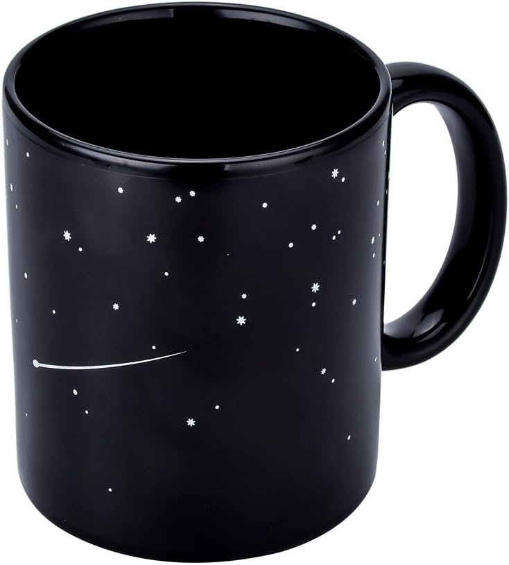 Magic Heat Changing Coffee Mug - Solar System, 12 oz Ceramic