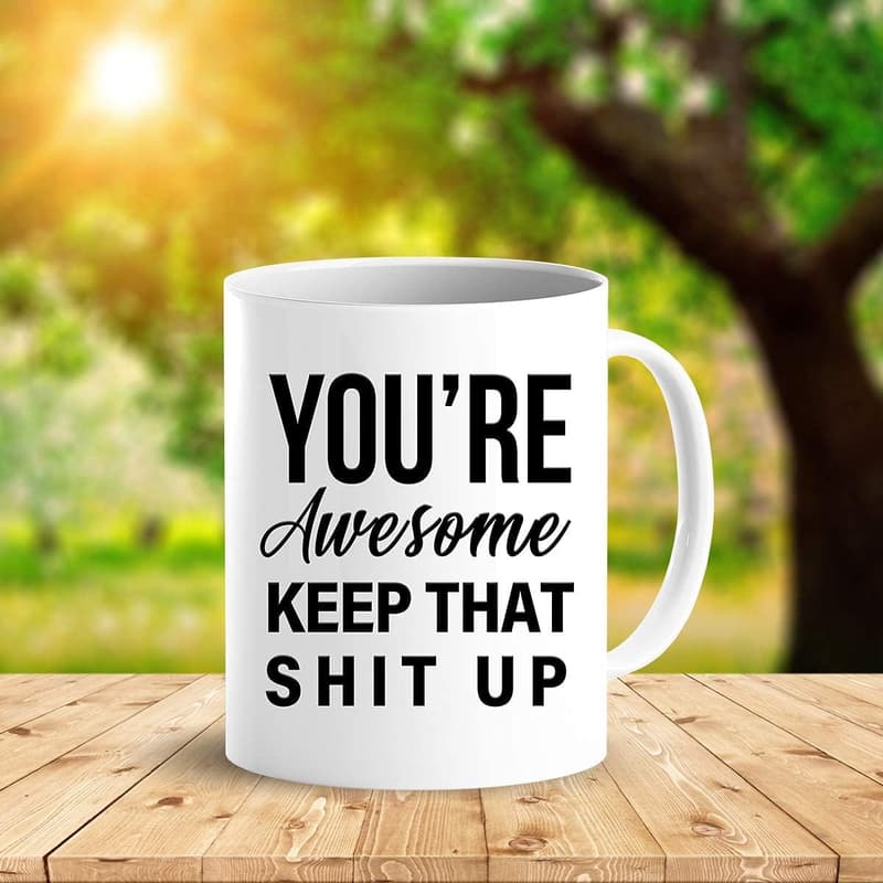Funny Heat Sensitive Color Changing Coffee Mug - 11 oz