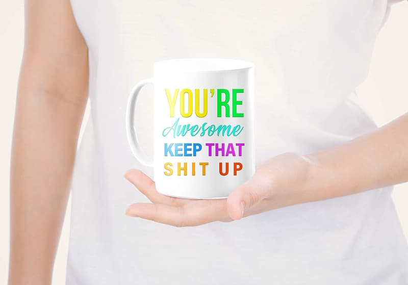 Funny Heat Sensitive Color Changing Coffee Mug - 11 oz