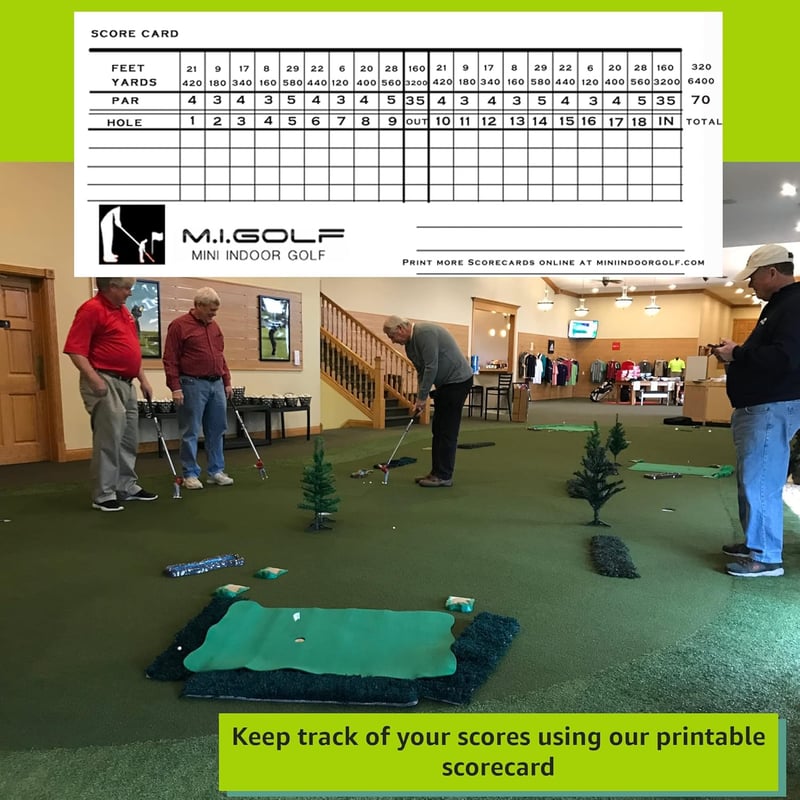 Indoor Mini Golf Set for Adults - 35
