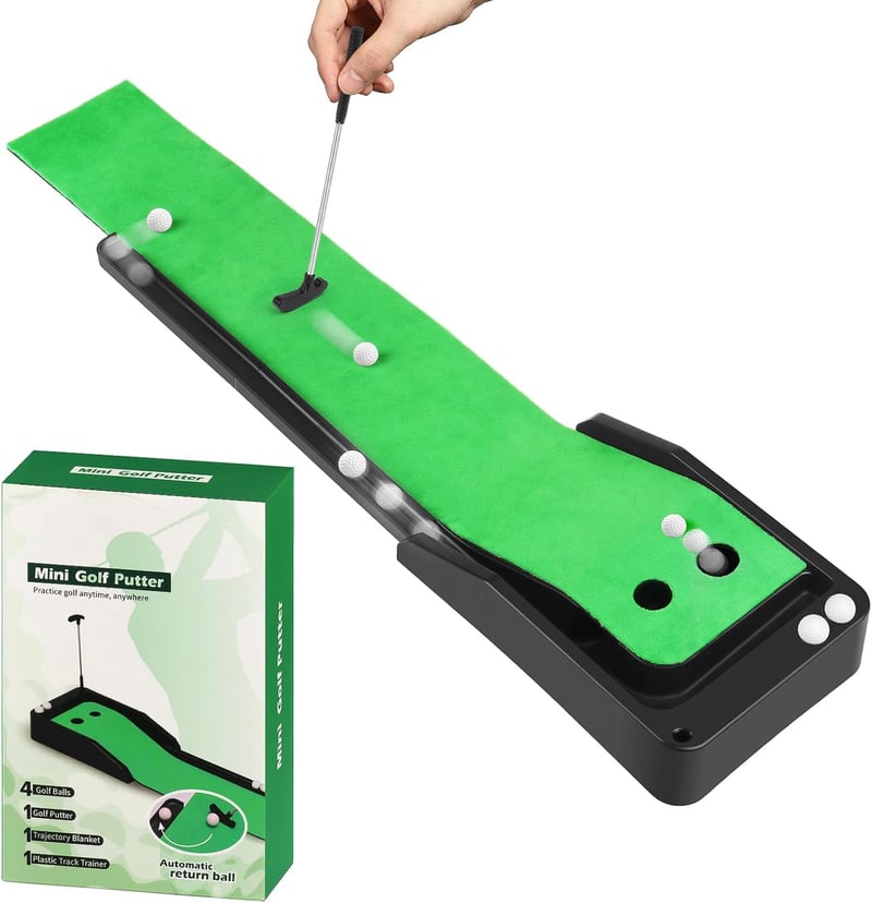 Desktop Mini Golf Set for Golf Lovers - Perfect Gift for Birthdays
