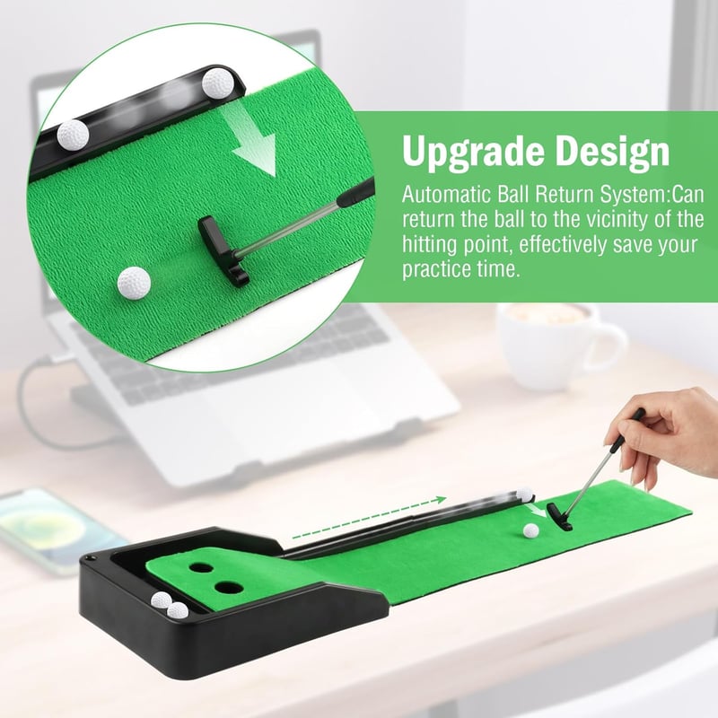 Desktop Mini Golf Set for Golf Lovers - Perfect Gift for Birthdays