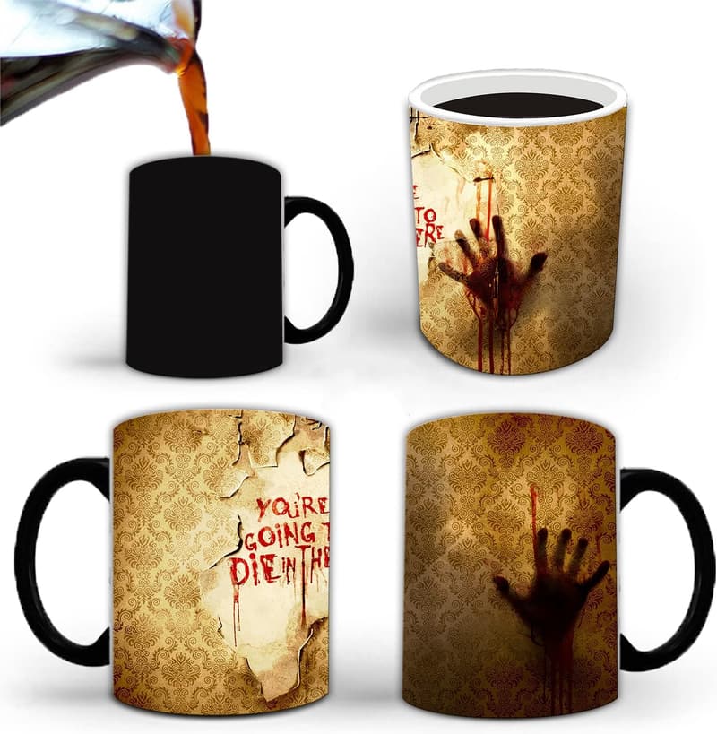 Halloween Color Changing Coffee Mug, 