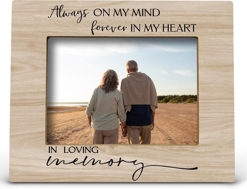 In Loving Memory Photo Frame - Sympathy Gift (5x7 inch)