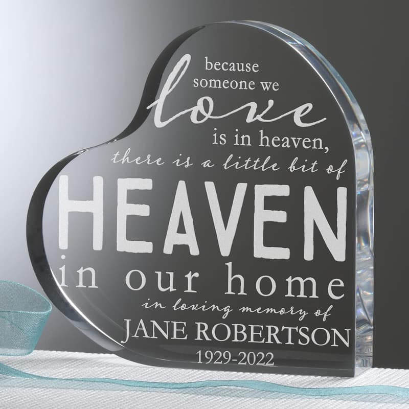 Personalized Memorial Keepsake for Home Decor