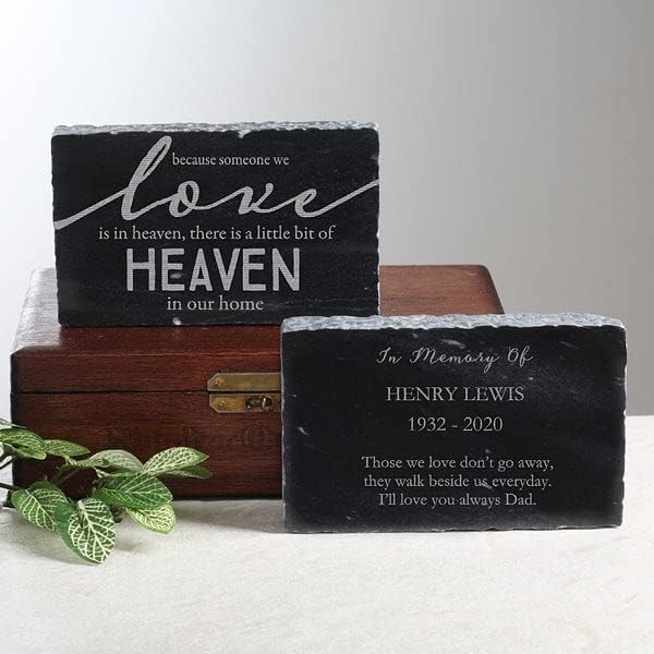 Personalized Memorial Marble Keepsake for Home