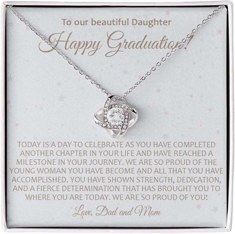 2025 Graduation Necklace for Her - Inspirational Gift