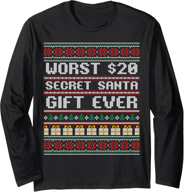 Funny Secret Santa $20 T-Shirt Gift Idea
