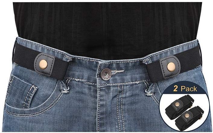 Father's Day Gift: No Buckle Invisible Elastic Stretch Belt for Men/Women