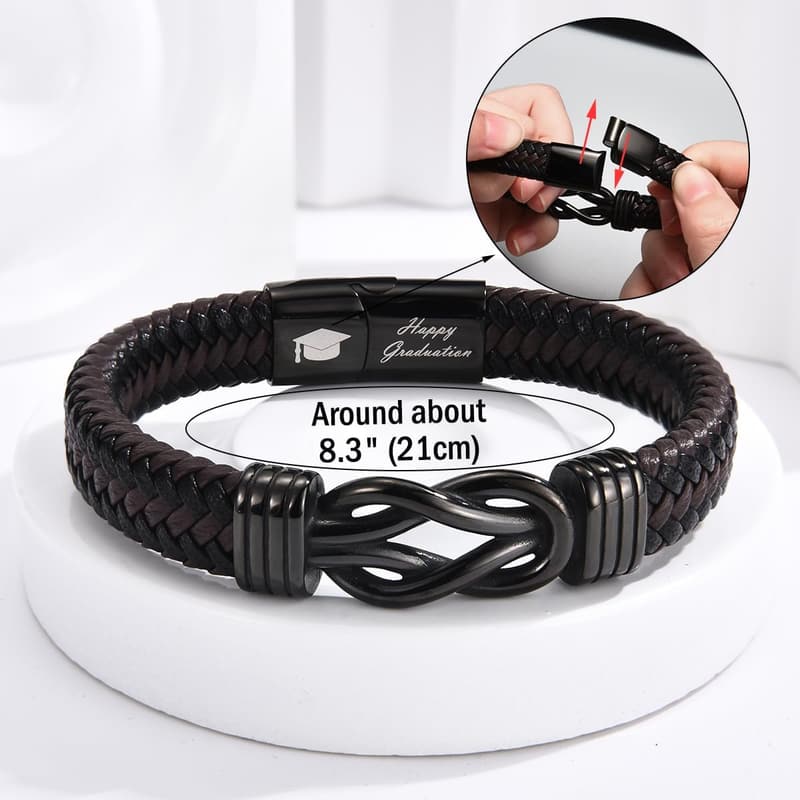 Graduation Bracelet Gift for Him - Perfect for Seniors