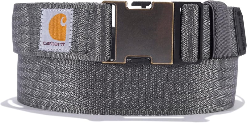 Carhartt Men's Heavy-Duty Casual Belts - Multiple Styles & Colors