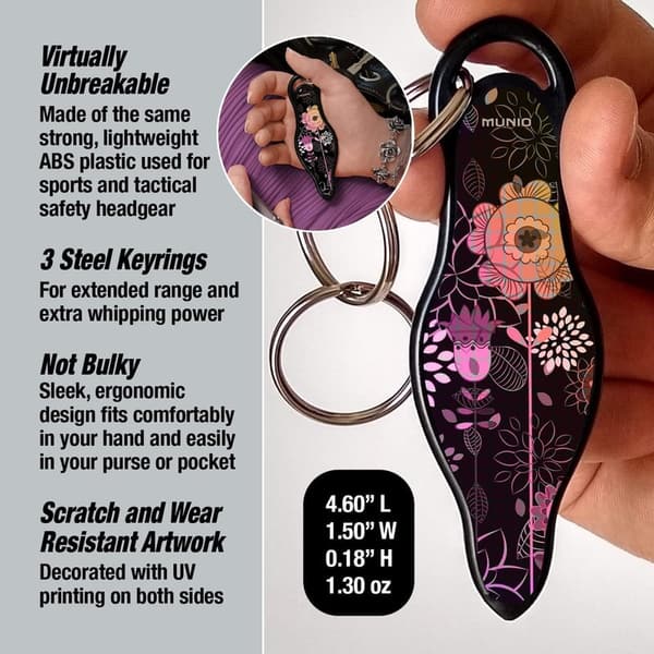 Self Defense Keychain Kit - Portable Personal Safety Tool