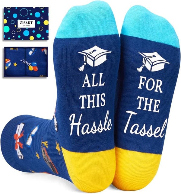2025 Graduation Gifts - High School & College Socks