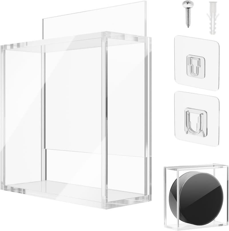 Hockey Puck Display Case – Acrylic Wall Mount Showcase