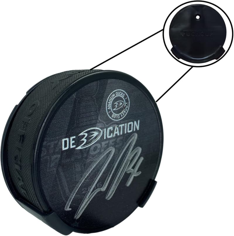 Hockey Puck Wall Mount Display Case | Sports Decor Gift