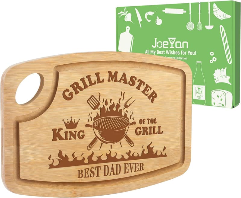 Personalized Engraved Cutting Board for Father's Day Gift