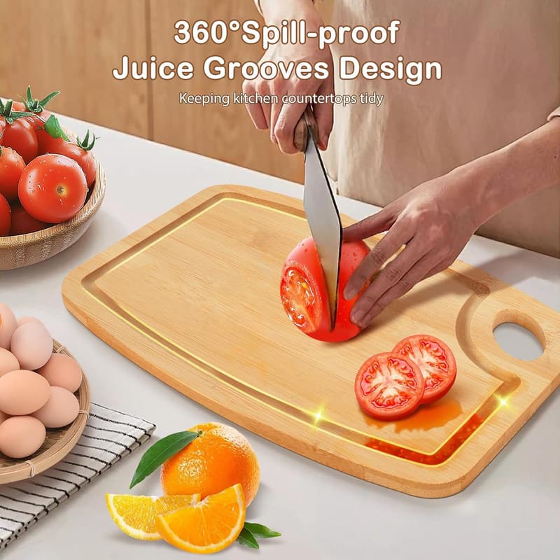 Personalized Engraved Cutting Board for Father's Day Gift