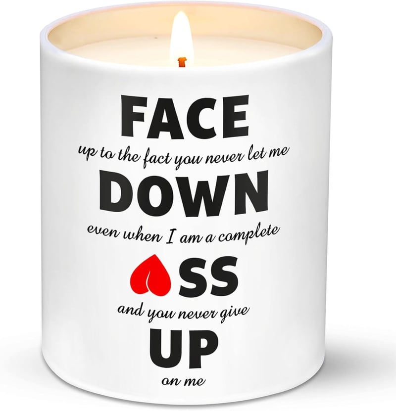 Mother's Day Funny Candle for Wife - 10oz Gift Idea