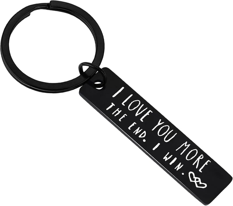 Valentine's Day I Love You Keychain for Couples