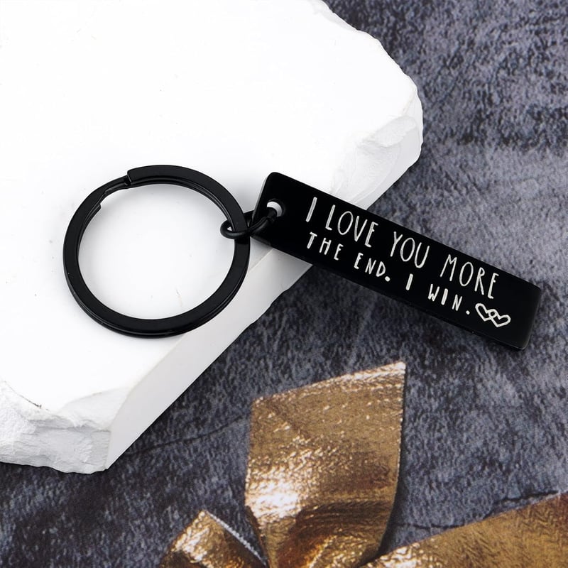 Valentine's Day I Love You Keychain for Couples