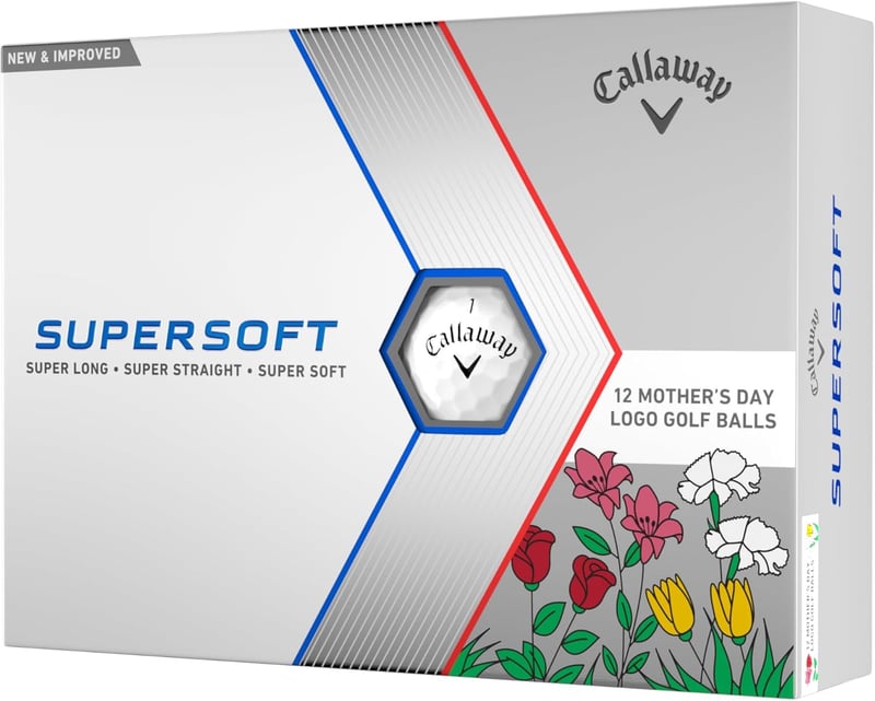 Callaway Golf Supersoft Balls - Floral Design (2023)