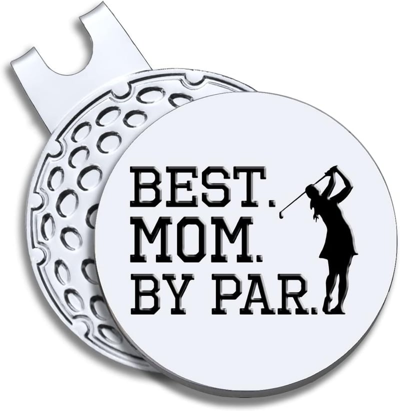 Funny Golf Gift for Women - Mom Golf Ball Marker with Clip