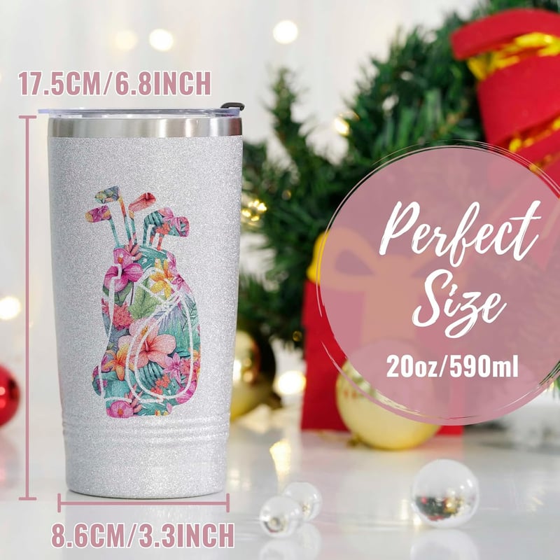 Mothers Day Funny Golf Tumbler Gift for Women - 20oz