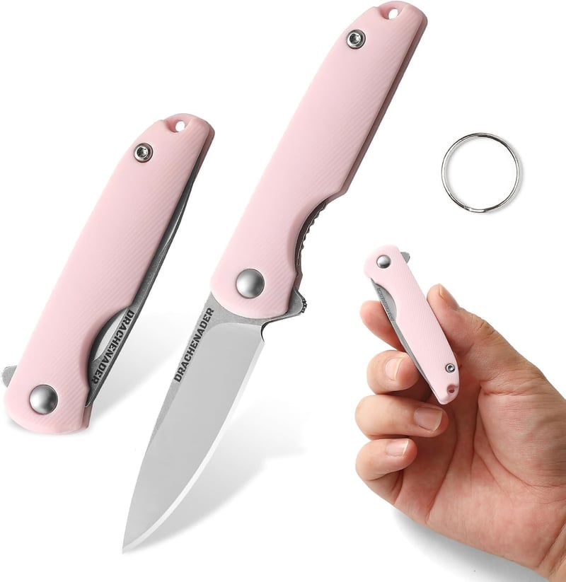 Pink Mini EDC Pocket Knife – 2.04