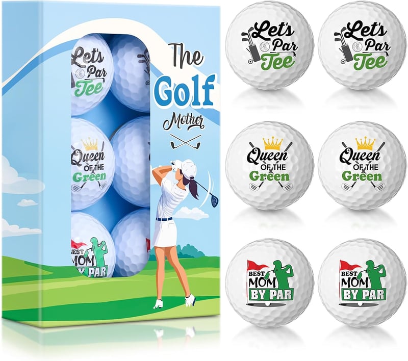 Funny Golf Balls Gift Set for Women & Golf Lovers