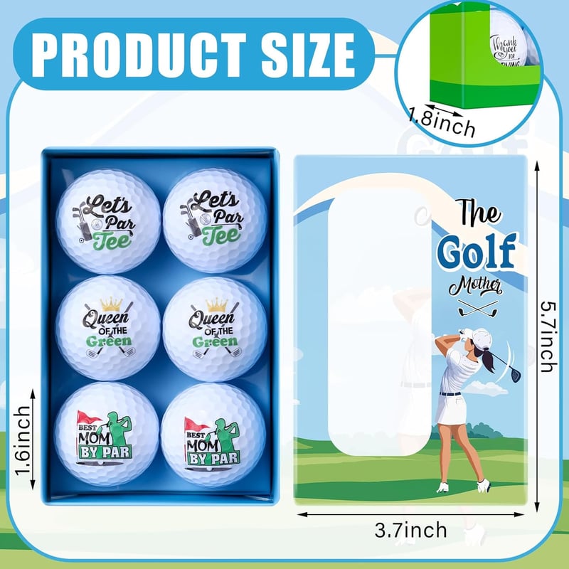 Funny Golf Balls Gift Set for Women & Golf Lovers